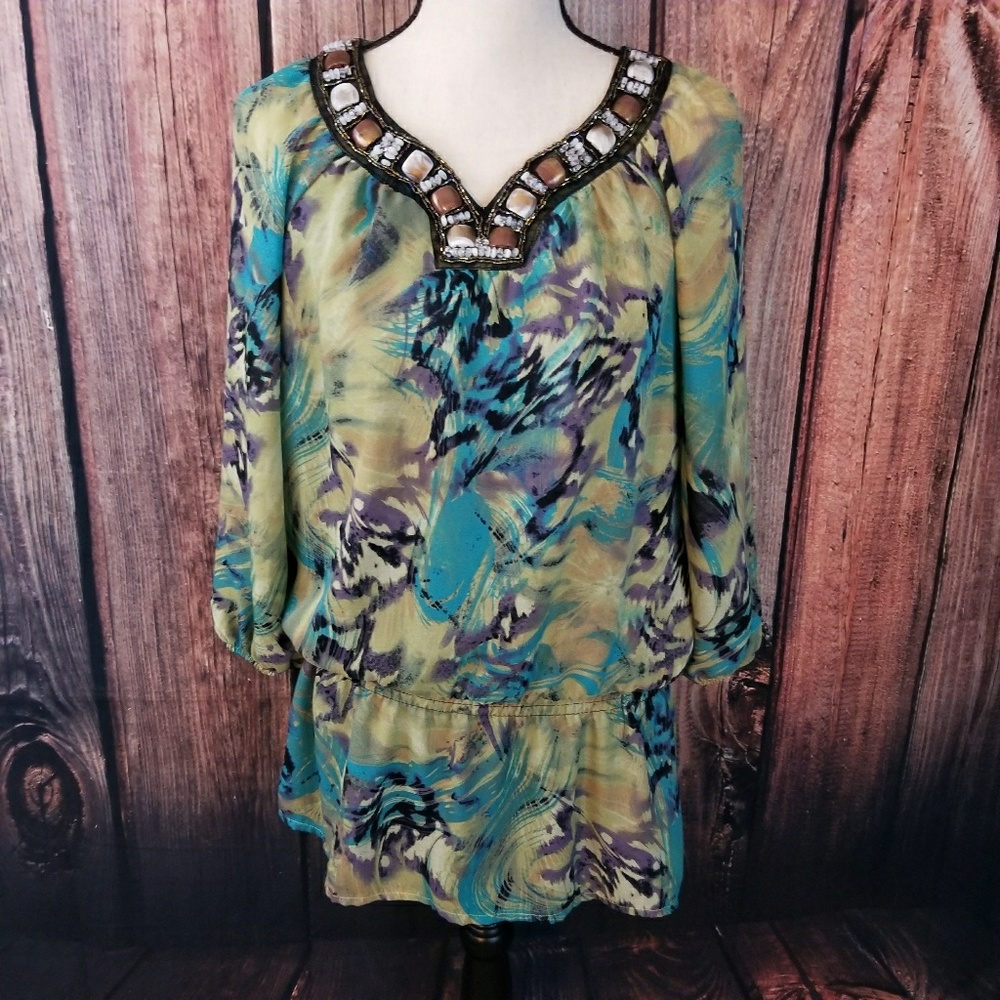 Colorful tunic medium